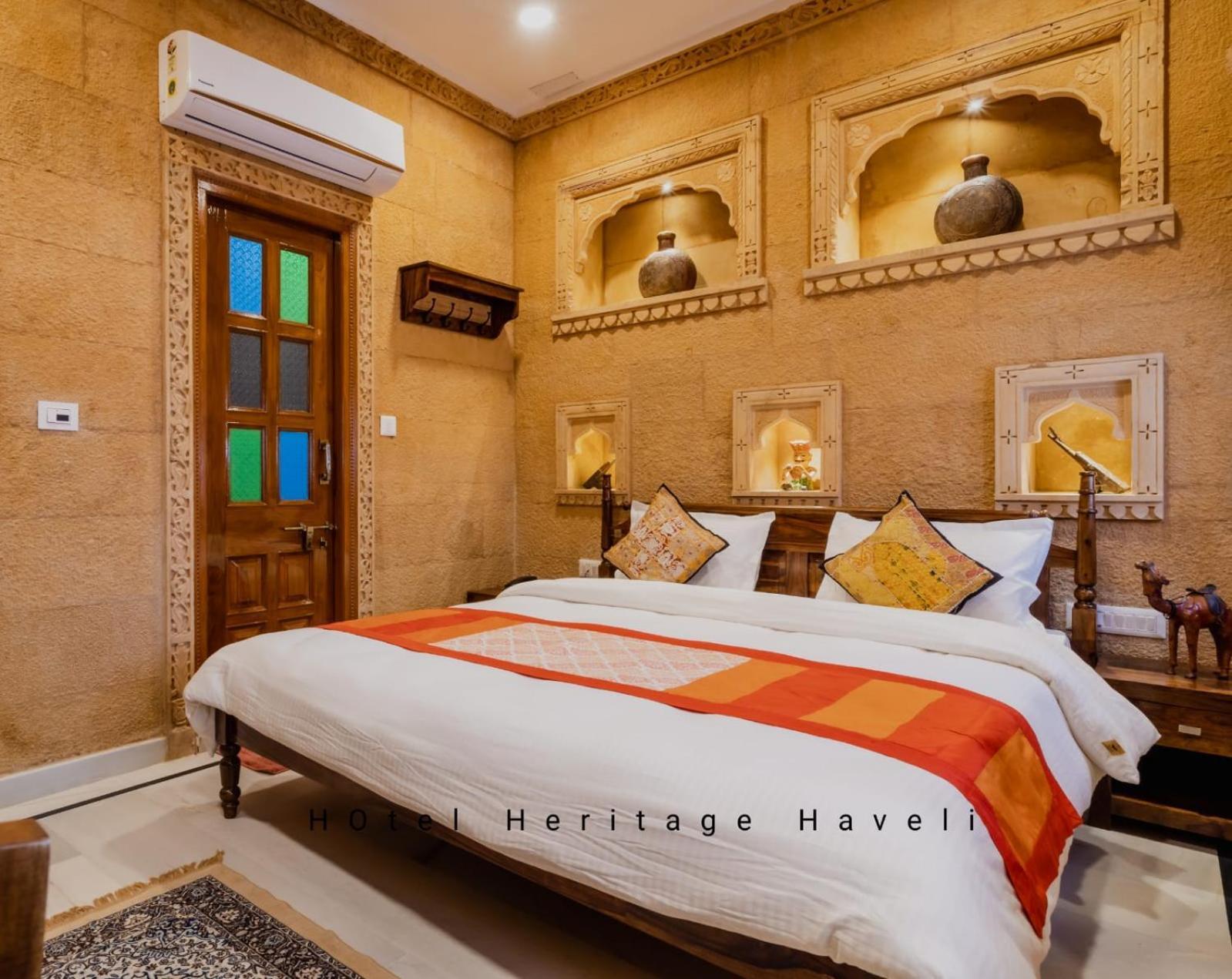 Hotel Heritage Haveli Dzsaiszalmer Kültér fotó